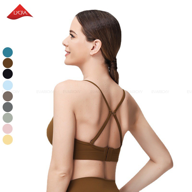Soutien-gorge d'exercice à boucle réglable