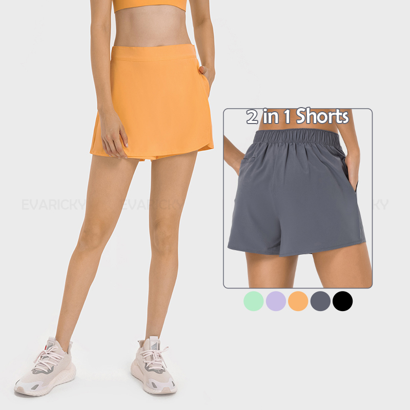 Short de tennis antidérapant pour femme