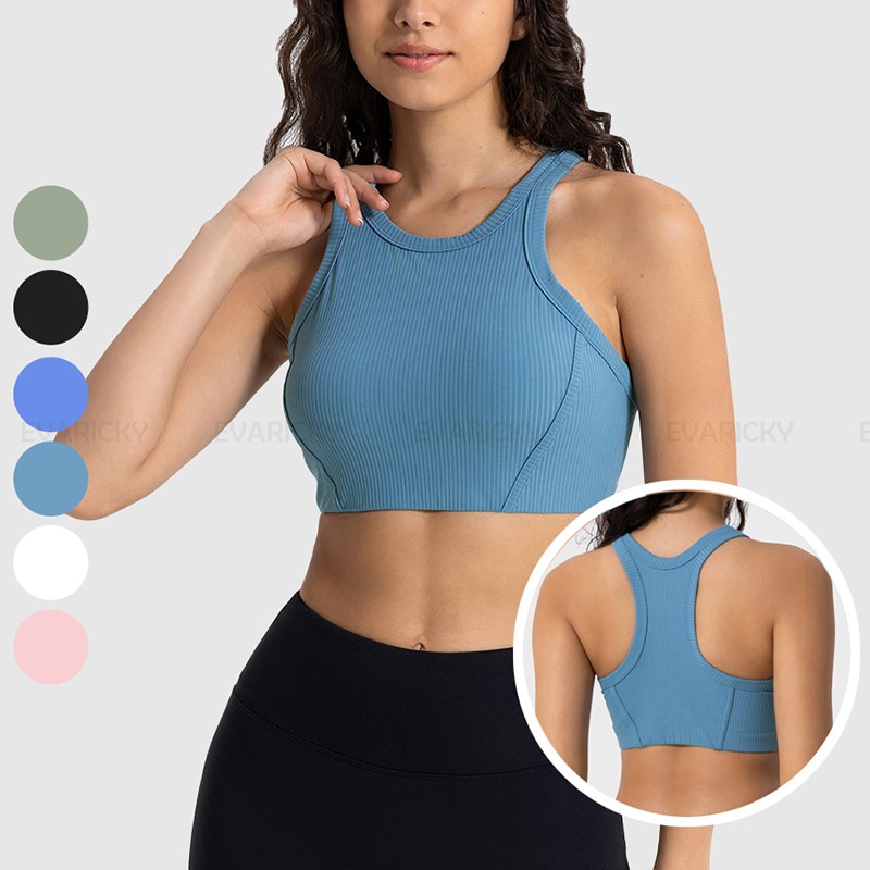 Soutien-gorge de sport rembourré à dos nageur