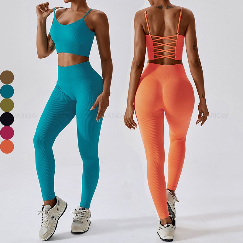 Ensemble de sport sans couture pour femmes